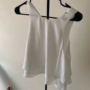 White blouse top